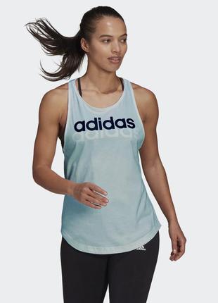 Топ adidas essentials loose logo tank top2 фото