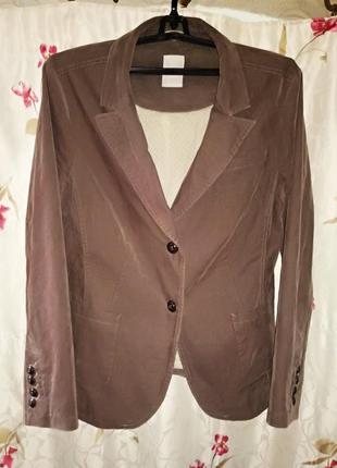 Пиджак блейзер женский вельветовый италия / пиджак вельветовый  италия3 фото