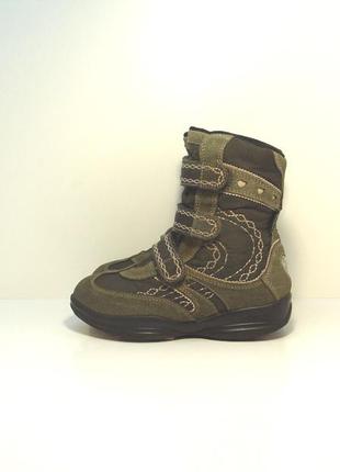 Зимние замшевые ботинки geox р. 291 фото