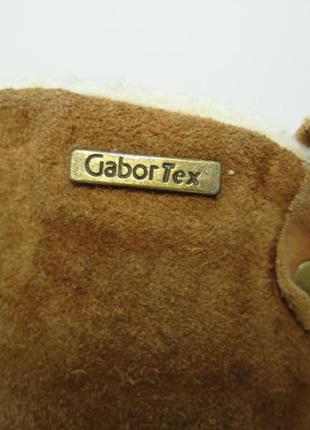 Шкіряні утеплені чоботи сап'янці gabor р. 299 фото