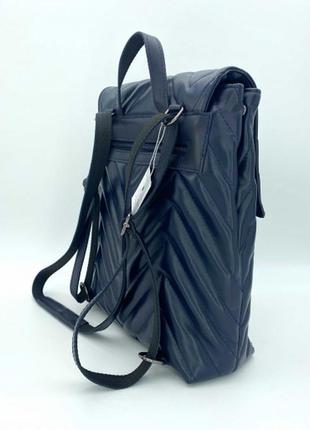 Молодежная женская сумка-рюкзак из эко-кожи2 фото