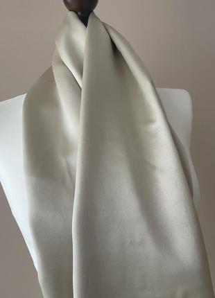 Шелковый натуральный шарф платок палантин  натуральный шёлк4 фото
