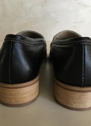 Кожаные туфли лоферы балетки натуральная кожа италия5 фото