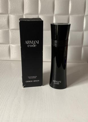 Armani code туалетная вода оригинал!1 фото