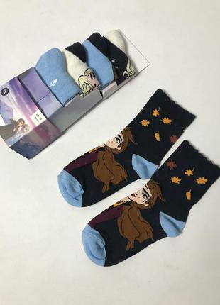 Набір шкарпеток для дівчинки ельза і ганна