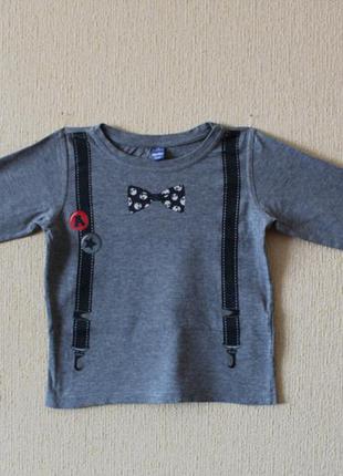 Стильна футболка з довгим рукавом dopodopo для юного модника