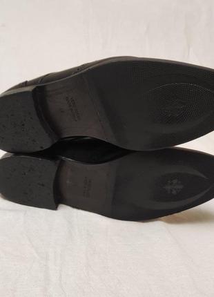 Кожаные туфли-броги  итальянского бренда pitti shoes, р. 442 фото
