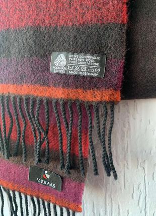 Супер шарф 100% шерсть woolmark2 фото
