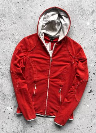 Belstaff zip hoodie vintage red жіноче худі3 фото