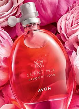 Туалетна вода scent mix rose троянда 30 мл