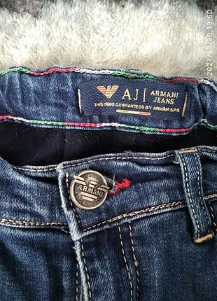 Джинси на флісі armani jean's
