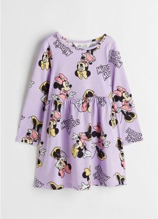 Плаття плаття платтячко сукня платтячко плаття h&m мінні маус дівчаткам