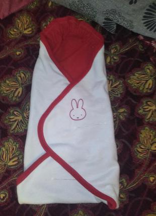 Теплий плед, конвертик