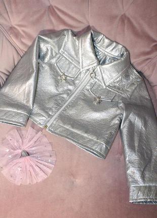 Нарядный комплект для девочки из платья и курточки bella4 фото