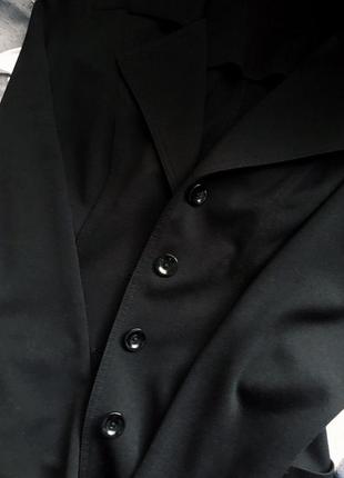 Удлиненный черный пиджак от бренда zara2 фото