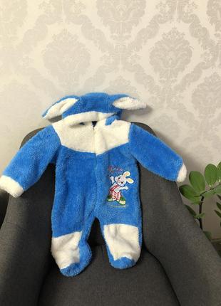 Человечек зайчик на 3-6 мес