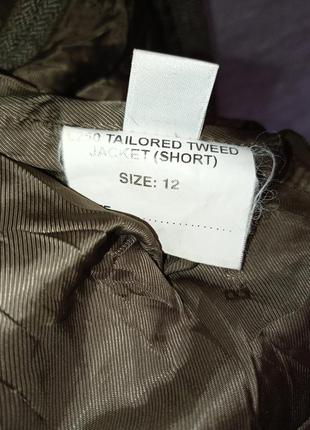 Твидовая куртка barbour tweed женская7 фото