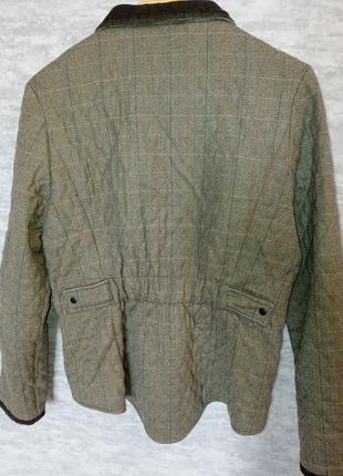 Твидовая куртка barbour tweed женская2 фото