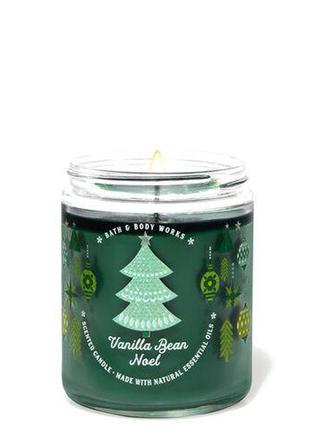 Свеча ароматизированная vanilla bean noel bath & body works