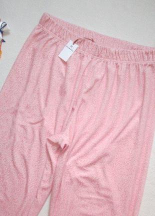 Суперовые флисовые мягкие домашние пижамные штаны принт абстракция love to lounge 🌹💕🌹2 фото