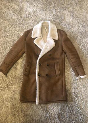 Дубленка zara