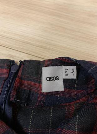 Платье в клетку asos стильное красивое модное классное2 фото