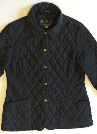Продам стеганую куртку barbour оригінал розмір 12