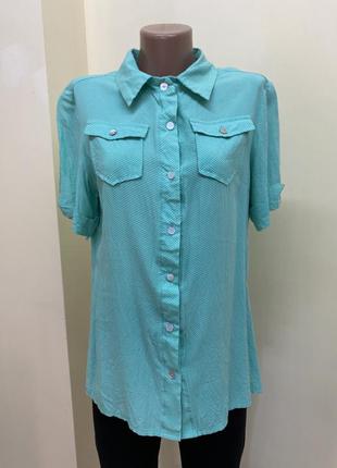 Блуза-рубашка в горошек 3