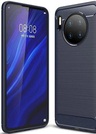 Tpu чехол ipaky slim series для huawei mate 30  (синий)