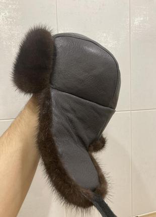 Шапка норковая мужская