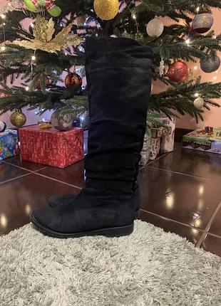 Чоботи бофорди замш