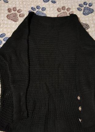 Свитер, оверсайз, летучая мышь.