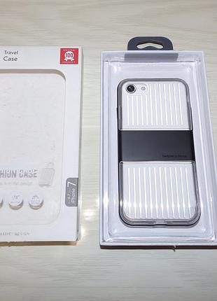 Чехол baseus travel case iphone 7/8 clear black 5