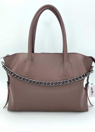 Женская сумка «фрида» коричневая1 фото