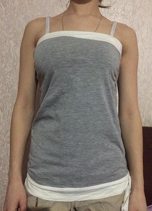 Майка без бретелек