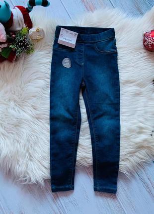 Нові красиві джегинсы джинси denim з дівчинку 4-5 років