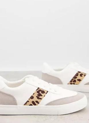 Фирменные белые кеды бренда london rebel,белые кроссовки