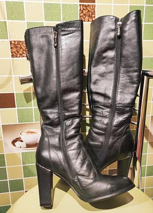 Сапоги зима натуральная кожа viko