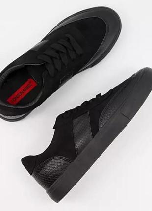 Фірмові чорні кеди бренду london rebel,кросівки