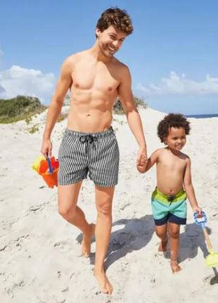 Пляжні шорти для хлопчика 1-2 роки lupilu дитячі плавальні3 фото
