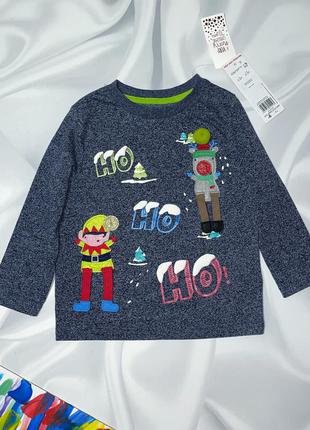 Реглан кофта свитер новогодний