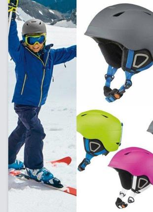 Лыжный шлем crivit германия, детский, сноубордический горнолыжный1 фото