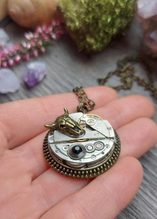 Чоловічий чтимпанк кулон