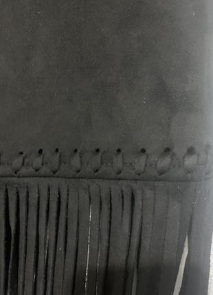 Спідниця під замшу stradivarius3 фото