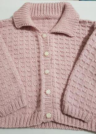 Тепла кофтинка на 9-12 міс