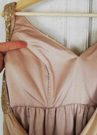 Брендова мила максі сукня в паетках bari jay🔥10 фото