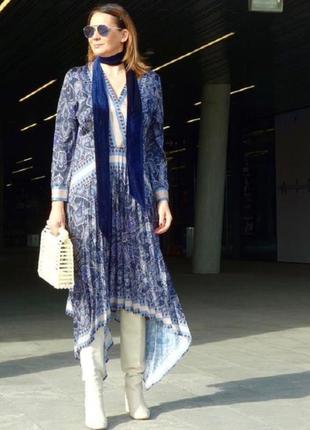 Платье нарядное с асиметричним низом - h&m