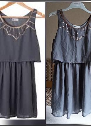 Сукня шифон ошатне на 11-12 років, як нове!