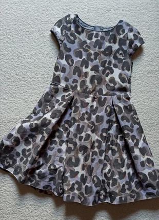 Леопардовое платье на 5 лет, идеал.