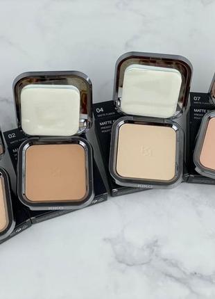 Матовая пудра kiko milano matte fusion pressed powder №022 фото